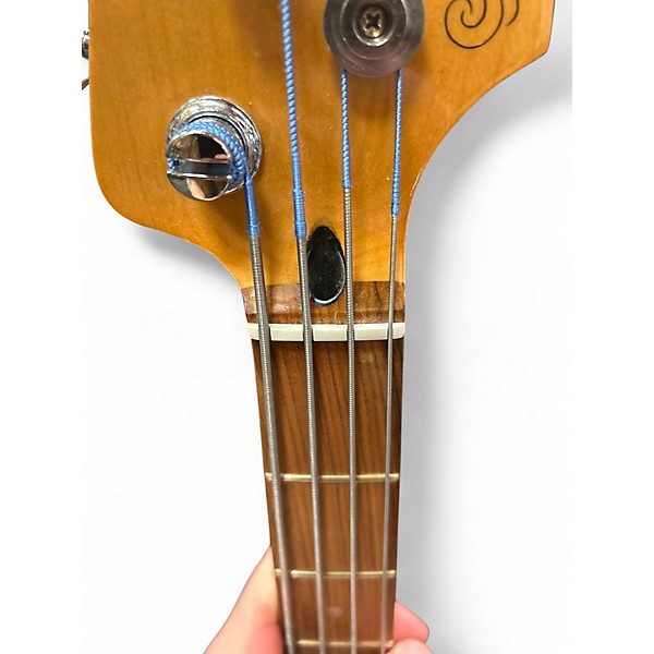 Used 2022 Fender METEORA TEQUILA SUNRISE Electric Bass Guitar