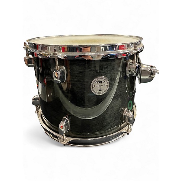 Used Mapex 5 Piece Horizon 5 piece shell kit wood grain turqoise Drum Kit