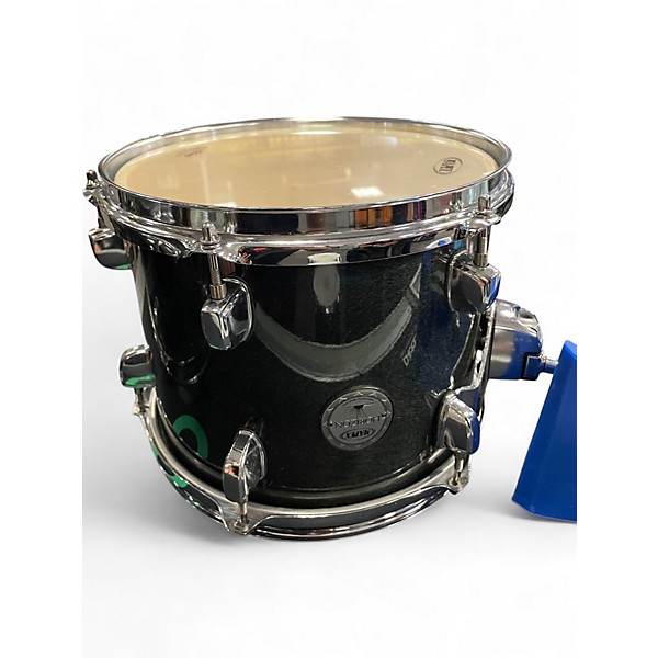 Used Mapex 5 Piece Horizon 5 piece shell kit wood grain turqoise Drum Kit