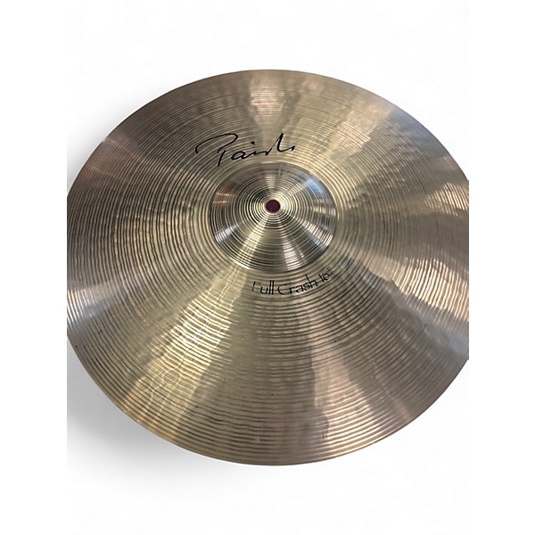 Used Paiste 16in Signature Full Crash Cymbal