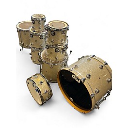 Used DW 9 Piece COLLECTORS SERIES BROKEN GLASS Drum Kit