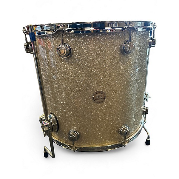 Used DW 9 Piece COLLECTORS SERIES BROKEN GLASS Drum Kit