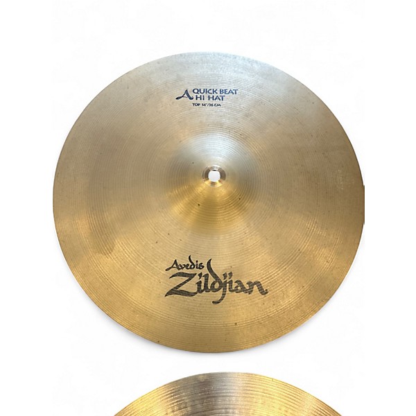 Used Zildjian 14in Quick Beat Hi Hat Pair Cymbal