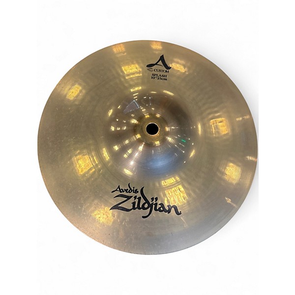 Used Zildjian 10in A Custom Splash Cymbal