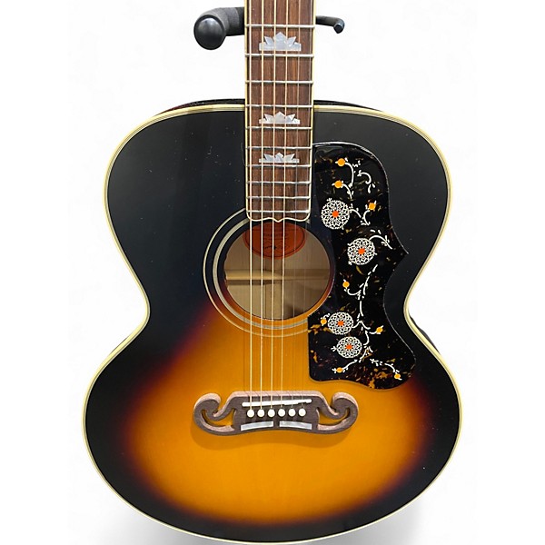 Used 2024 Epiphone INSPIRED BY GIBSON 1957 SJ-200 Vintage Sunburst Acoustic Guitar