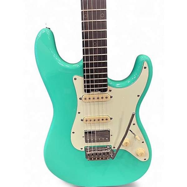 Used Schecter Guitar Research DIAMOND SERIES NICK JOHNSTON SIGNATURE ATOMIC MINT Solid Body Electric Guitar