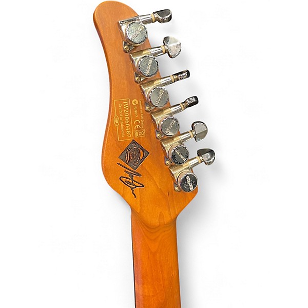 Used Schecter Guitar Research DIAMOND SERIES NICK JOHNSTON SIGNATURE ATOMIC MINT Solid Body Electric Guitar