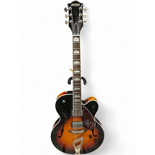 Used Gretsch Guitars G2420T Streamliner 3 Color Sunburst Hollow Body Electric Guitar