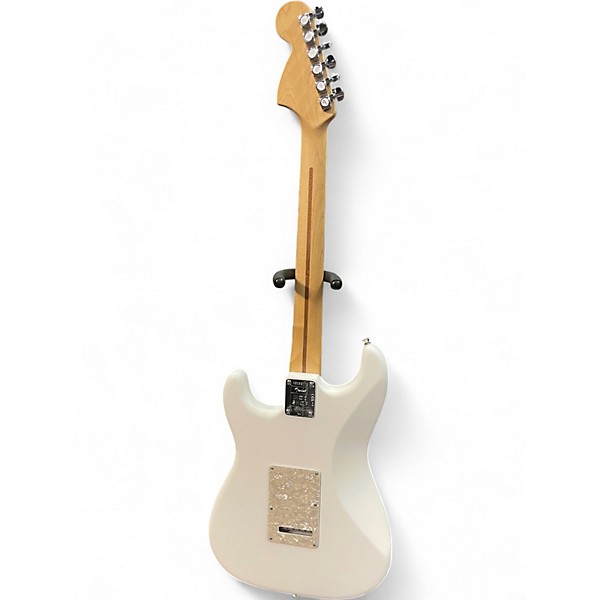 Used Fender CUSTOM SHOP White Solid Body Electric Guitar