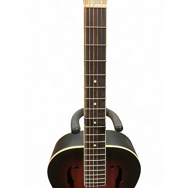 Used Gretsch Guitars G9220 Bobtail Round Neck 2 Color Sunburst Resonator Guitar