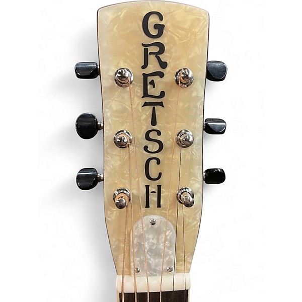 Used Gretsch Guitars G9220 Bobtail Round Neck 2 Color Sunburst Resonator Guitar