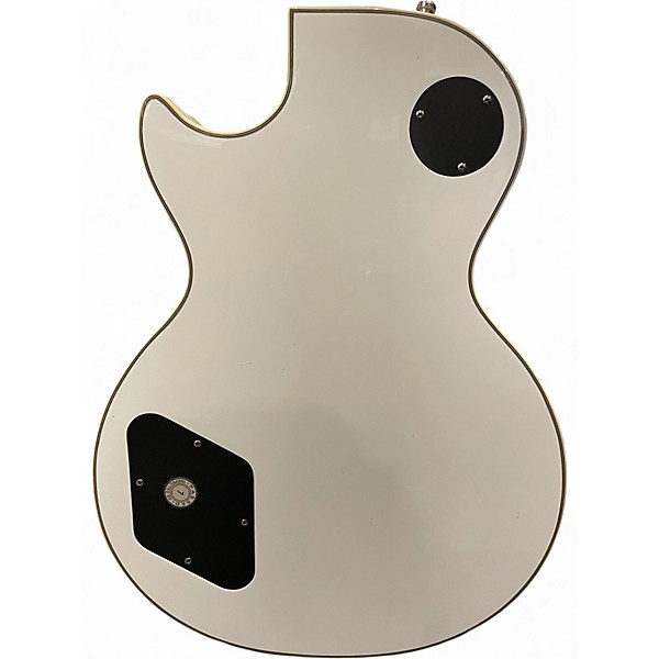 Used Epiphone Les Paul Custom Alpine White Solid Body Electric Guitar