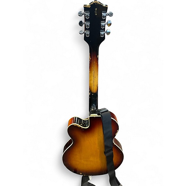 Vintage 1966 Gretsch Guitars 6117 sunburst Hollow Body Electric Guitar