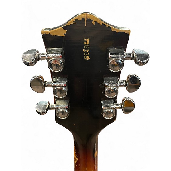 Vintage 1966 Gretsch Guitars 6117 sunburst Hollow Body Electric Guitar