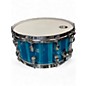 Used TAMA 14X5.5 Starclassic Performer Snare Sky Blue Aurora Drum