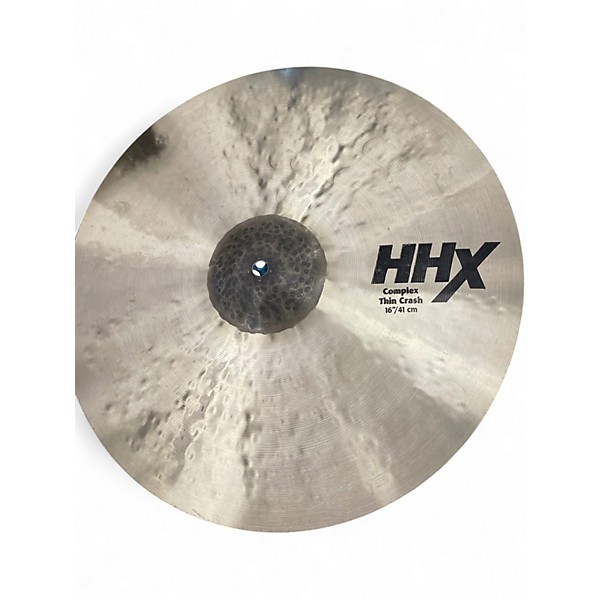 Used SABIAN 16in HHX Complex Thin Crash Cymbal