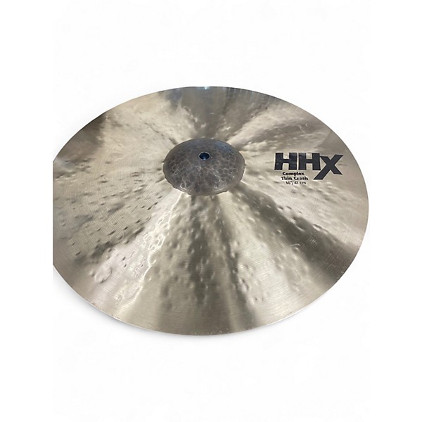 Used SABIAN 16in HHX Complex Thin Crash Cymbal