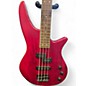 Used Jackon Spectra Satin Red Electric Bass Guitar