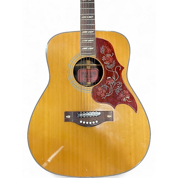Used Yamaha FG300 Red Label Natural Acoustic Guitar