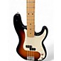 Used 2020 Fender Player Precision Bass 2 Tone Sunburst Electric Bass Guitar
