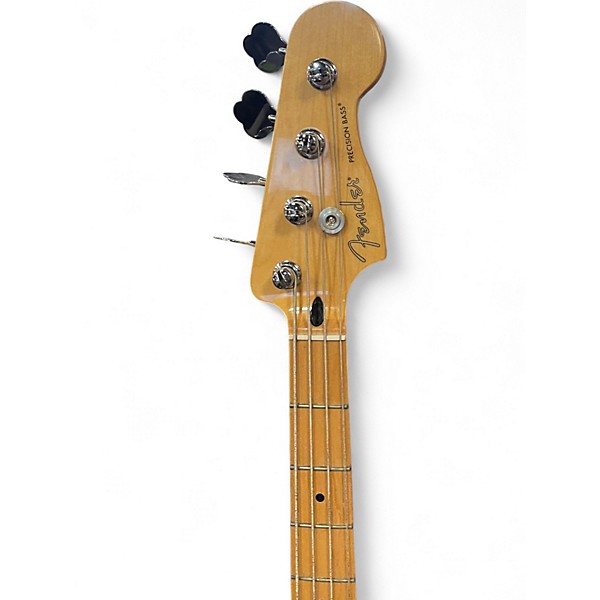 Used 2020 Fender Player Precision Bass 2 Tone Sunburst Electric Bass Guitar