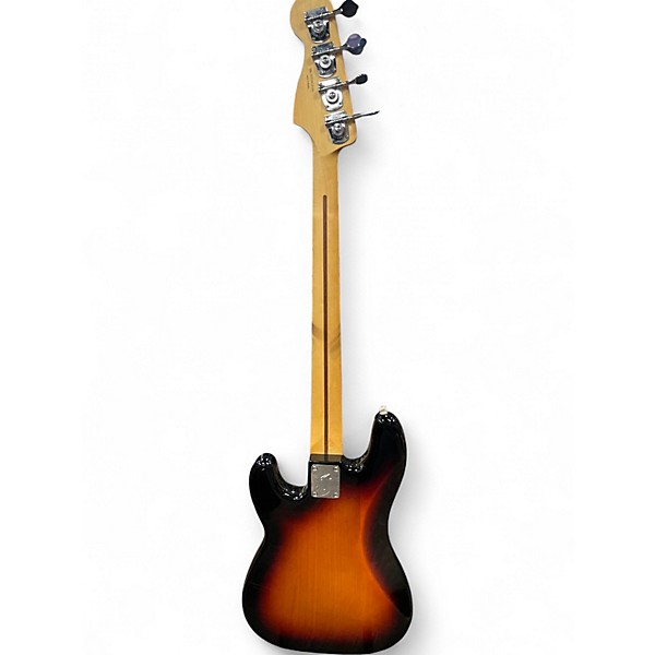 Used 2020 Fender Player Precision Bass 2 Tone Sunburst Electric Bass Guitar