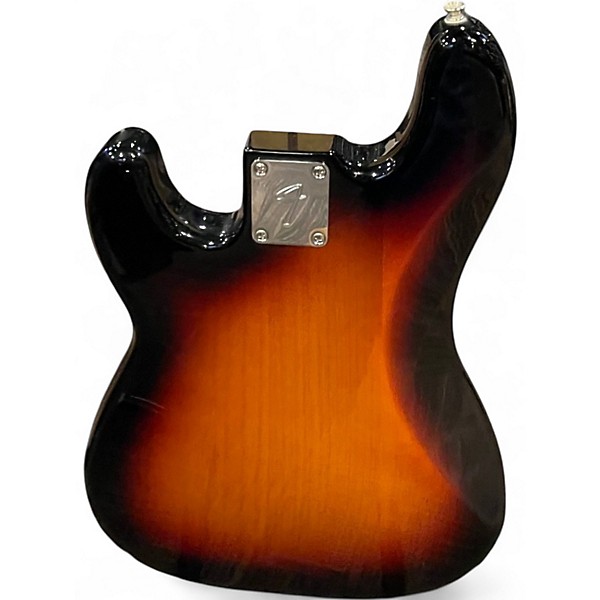 Used 2020 Fender Player Precision Bass 2 Tone Sunburst Electric Bass Guitar