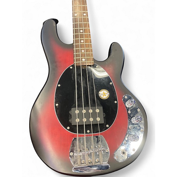 Used Sterling by Music Man SUB SERIES RED BURST Electric Bass Guitar