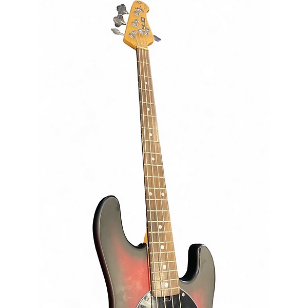 Used Sterling by Music Man SUB SERIES RED BURST Electric Bass Guitar