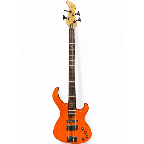 Used Esh Various IV 4 String Orange Electric Bass Guitar