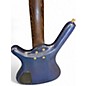 Used 1999 Warwick Corvette FNA 4 String Ocean Blue Satin Electric Bass Guitar