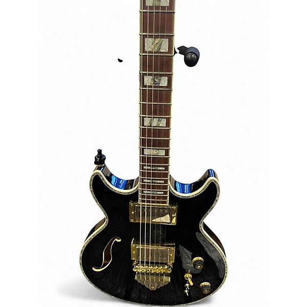 Used Ibanez AR520 Black Hollow Body Electric Guitar