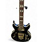 Used Ibanez AR520 Black Hollow Body Electric Guitar