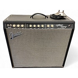 Used 2000s Fender Vibro King Custom 60W 3x10 Tube Guitar Combo Amp