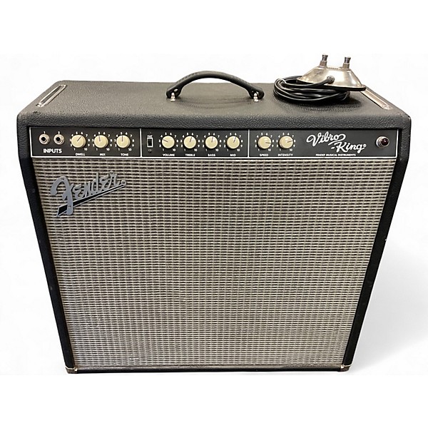 Used 2000s Fender Vibro King Custom 60W 3x10 Tube Guitar Combo Amp