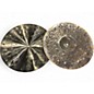 Used MEINL 15in Byzance Jazz Thin Traditional Hi Hat Pair Cymbal thumbnail