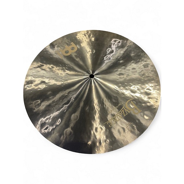 Used MEINL 15in Byzance Jazz Thin Traditional Hi Hat Pair Cymbal