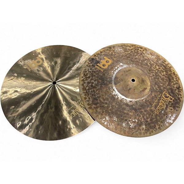 Used MEINL 15in Byzance Jazz Thin Traditional Hi Hat Pair Cymbal
