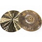 Used MEINL 15in Byzance Jazz Thin Traditional Hi Hat Pair Cymbal