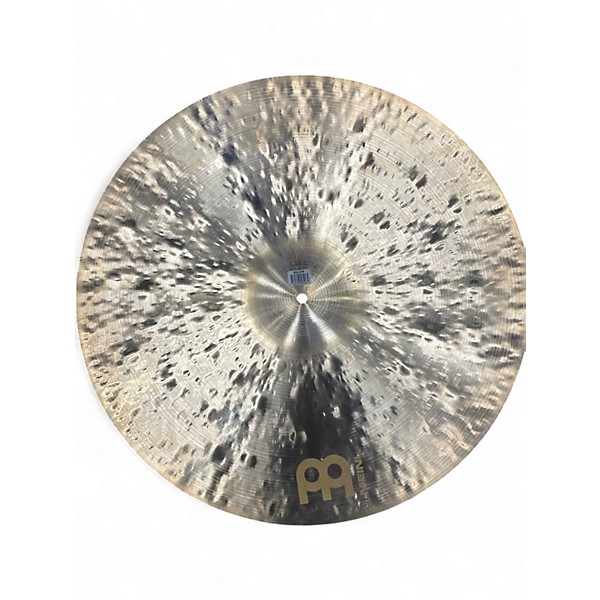 Used MEINL 22in byzance jazz extra thin ride Cymbal