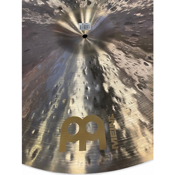 Used MEINL 22in byzance jazz extra thin ride Cymbal