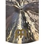 Used MEINL 22in byzance jazz extra thin ride Cymbal