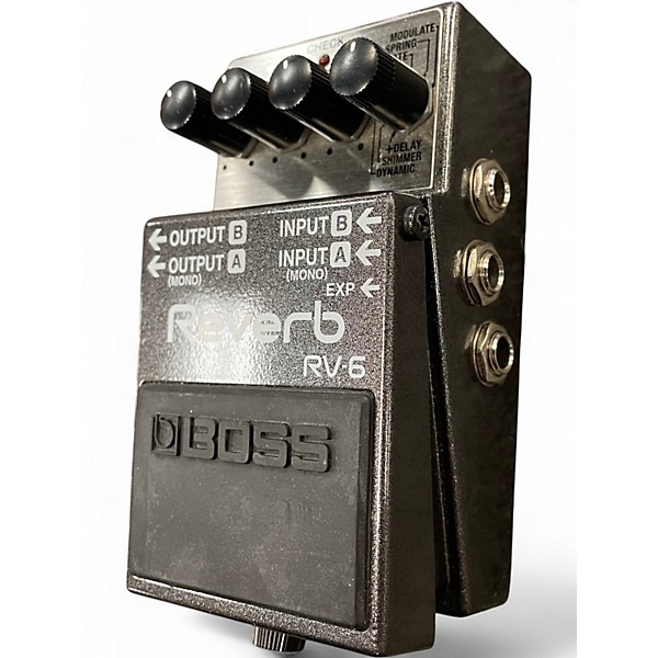 Used BOSS RV6 Digital Reverb Effect Pedal