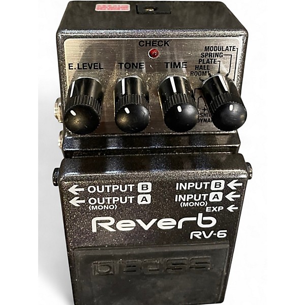 Used BOSS RV6 Digital Reverb Effect Pedal