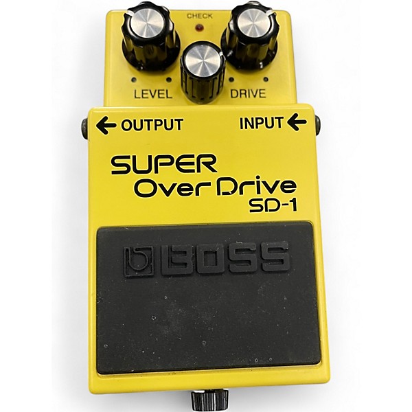 Used BOSS SD1 Super Overdrive Effect Pedal
