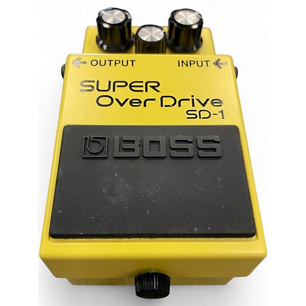 Used BOSS SD1 Super Overdrive Effect Pedal