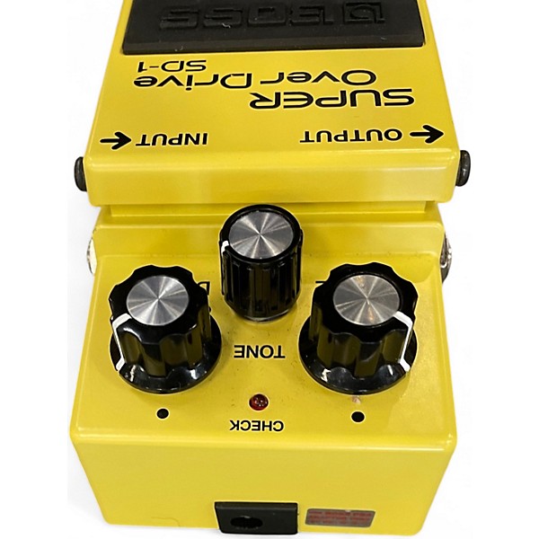 Used BOSS SD1 Super Overdrive Effect Pedal