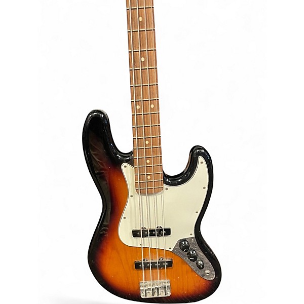 Used Fender Player Jazz Bass 2 Color Sunburst Electric Bass Guitar
