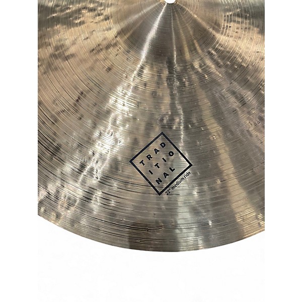 Used Istanbul Agop 22in Agop Traditional Medium Ride Cymbal