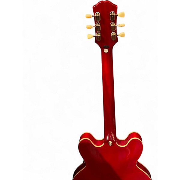 Used Epiphone Inspired by Gibson 1962 es335 Heritage Cherry Hollow Body Electric Guitar